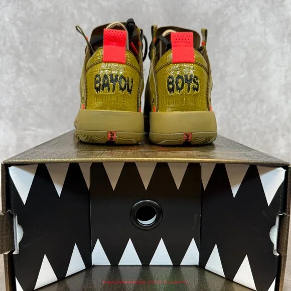 Air Jordan XXXIV “Zion” PE – Brown Kelp/Bright CrimsonMen